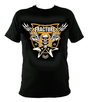 Fracture NEW T-Shirt Black